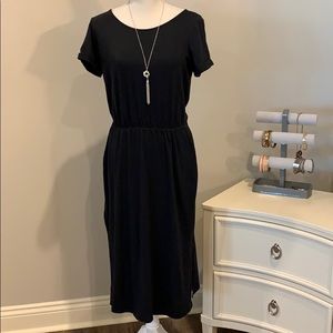 Just fab Sz. S stretchy open back dress